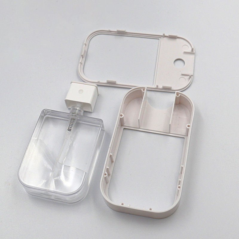 Factory Price 40ml Customized Label Perfume Hand Wash Liquid Portable Plastic Card Bottle Spray