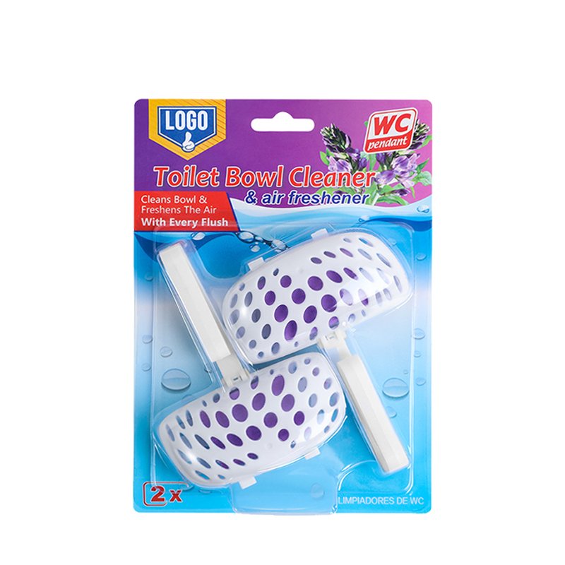 Customizable 2Pcs Odour Eliminator Toilet Bowl Cleaner Aroma Diffuser Deodorizer Toilet Rim Block