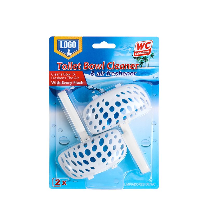 Customizable 2Pcs Odour Eliminator Toilet Bowl Cleaner Aroma Diffuser Deodorizer Toilet Rim Block