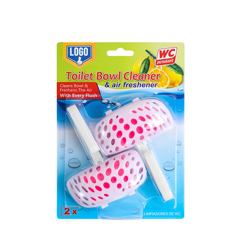 Customizable 2Pcs Odour Eliminator Toilet Bowl Cleaner Aroma Diffuser Deodorizer Toilet Rim Block