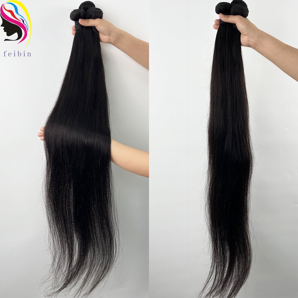 40 inch straight 100% raw virgin remy brazilian human hair bundles unprocessed remy human hair extension vendors
