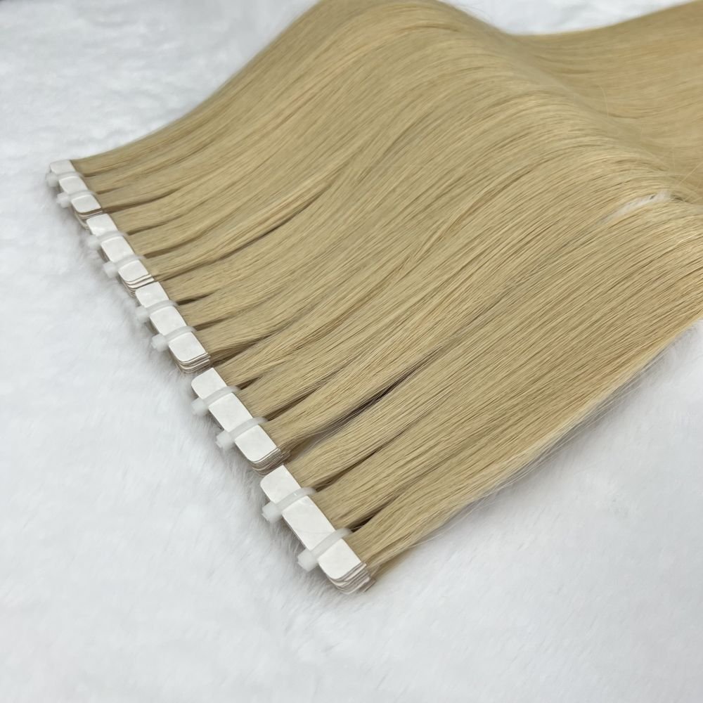Seamless invisible tape in extensions Top Quality Russian Cuticle Hair Extensions Injected Tape in Human Hair Extensions