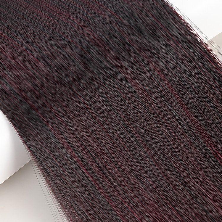 Julianna Private Label Display 150G 22 26 30 Inches Smooth Silky Ombre Synthetic Hair Bulk Bone Straight Braiding Hair Extension