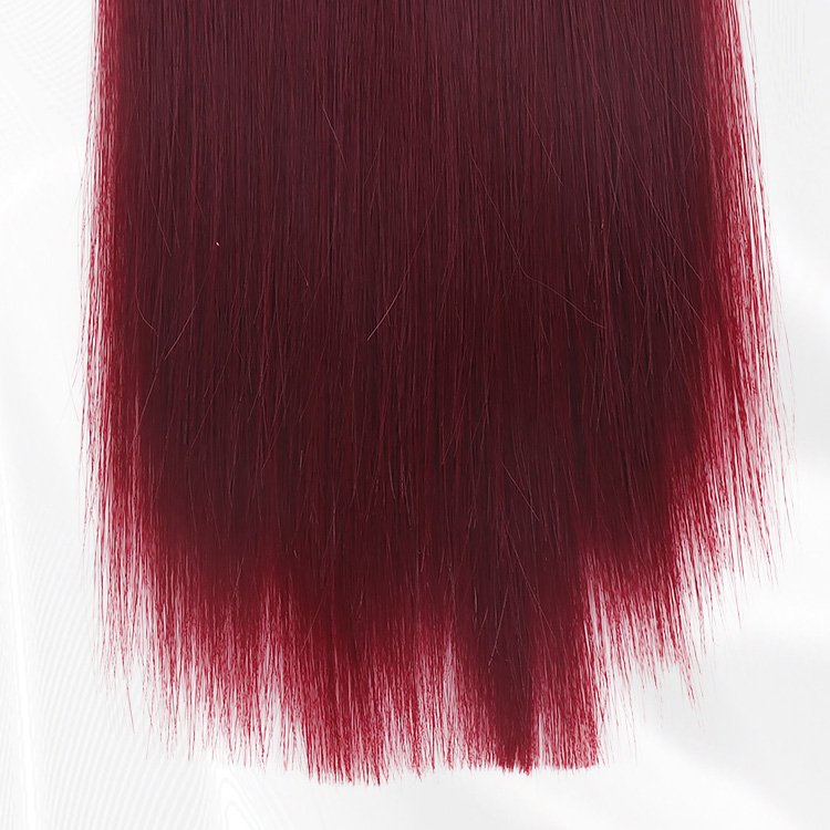 Julianna Private Label Display 150G 22 26 30 Inches Smooth Silky Ombre Synthetic Hair Bulk Bone Straight Braiding Hair Extension