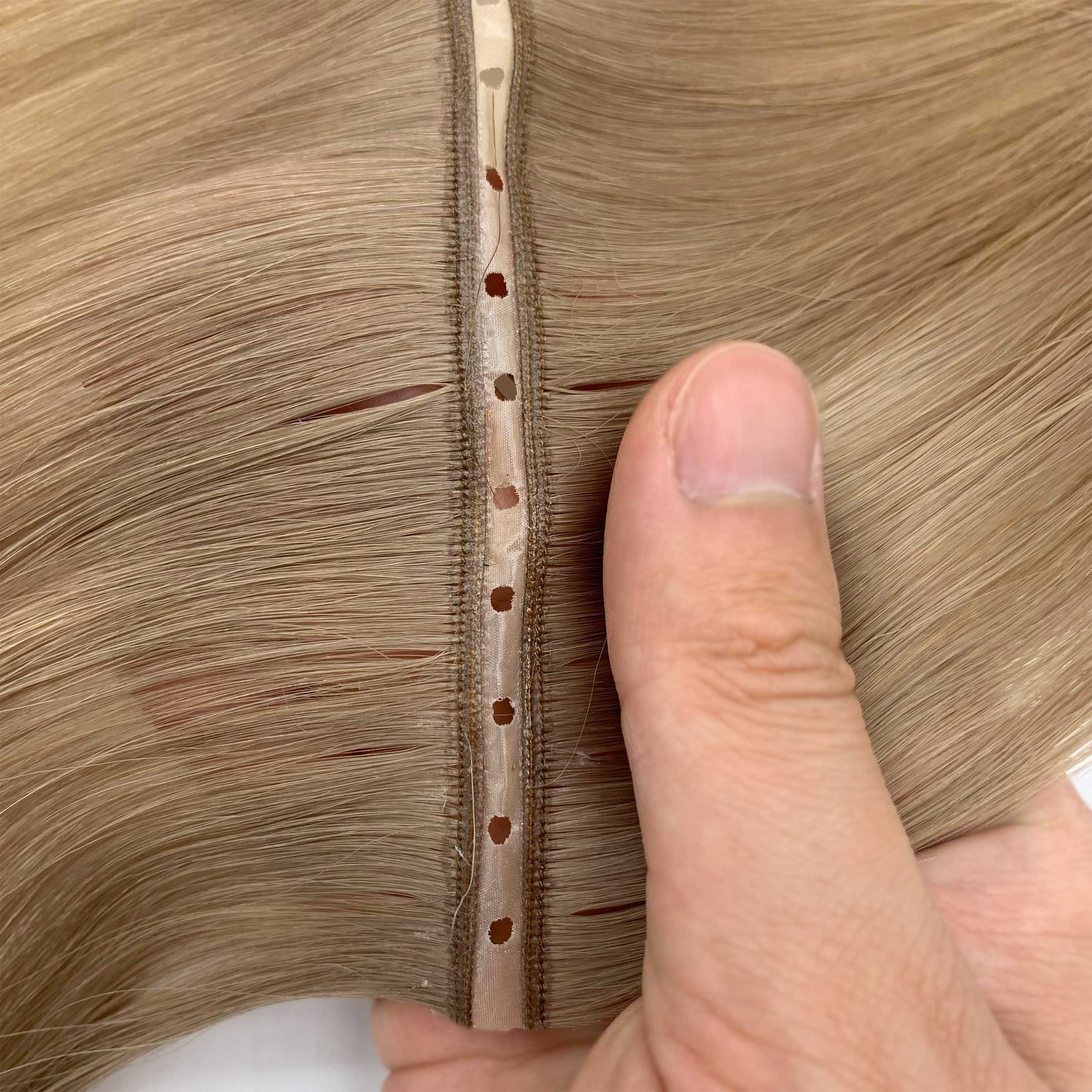 Fasimei Russian Hair double genius weft human hair extensions mashin twin genius weft russian hair