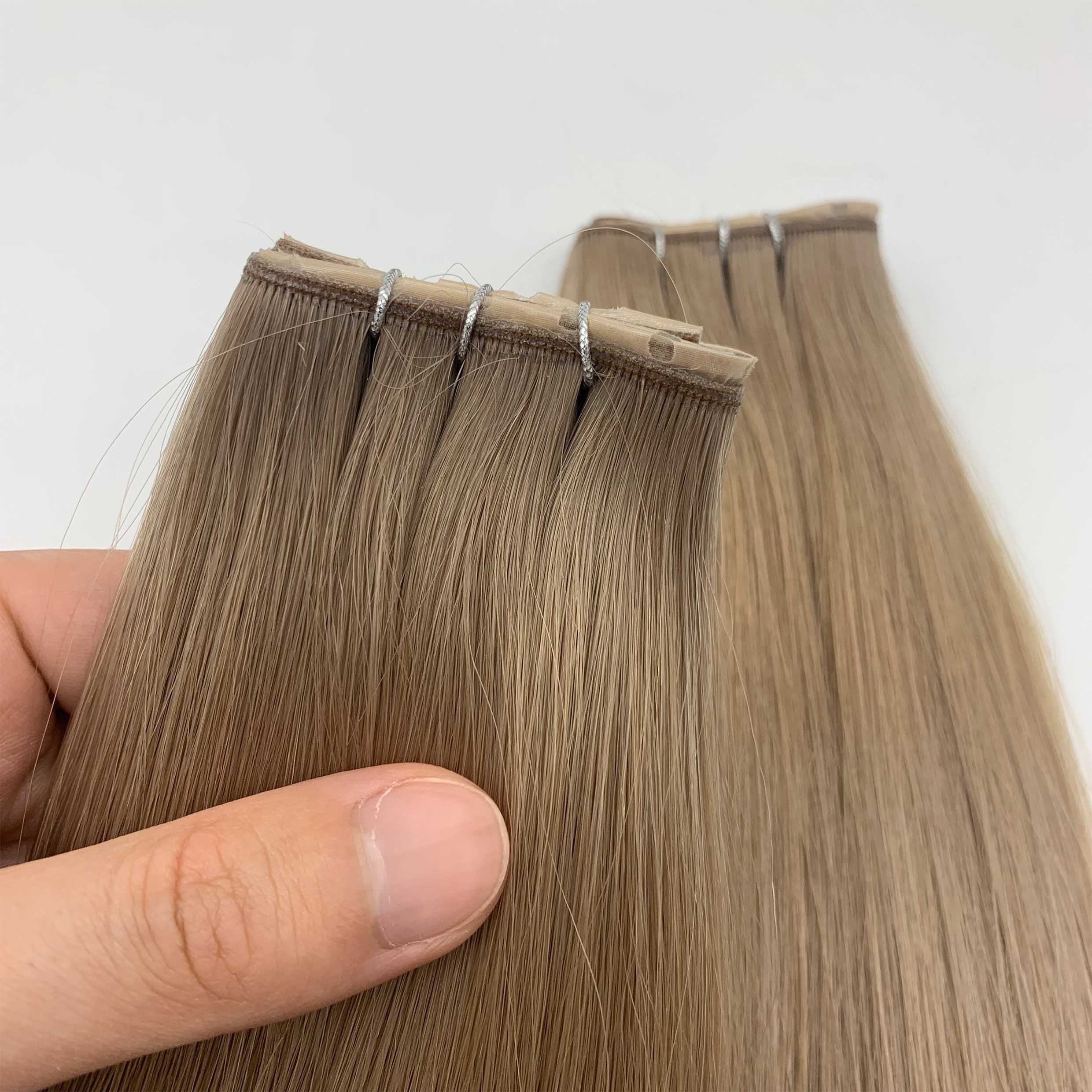 Fasimei Russian Hair double genius weft human hair extensions mashin twin genius weft russian hair