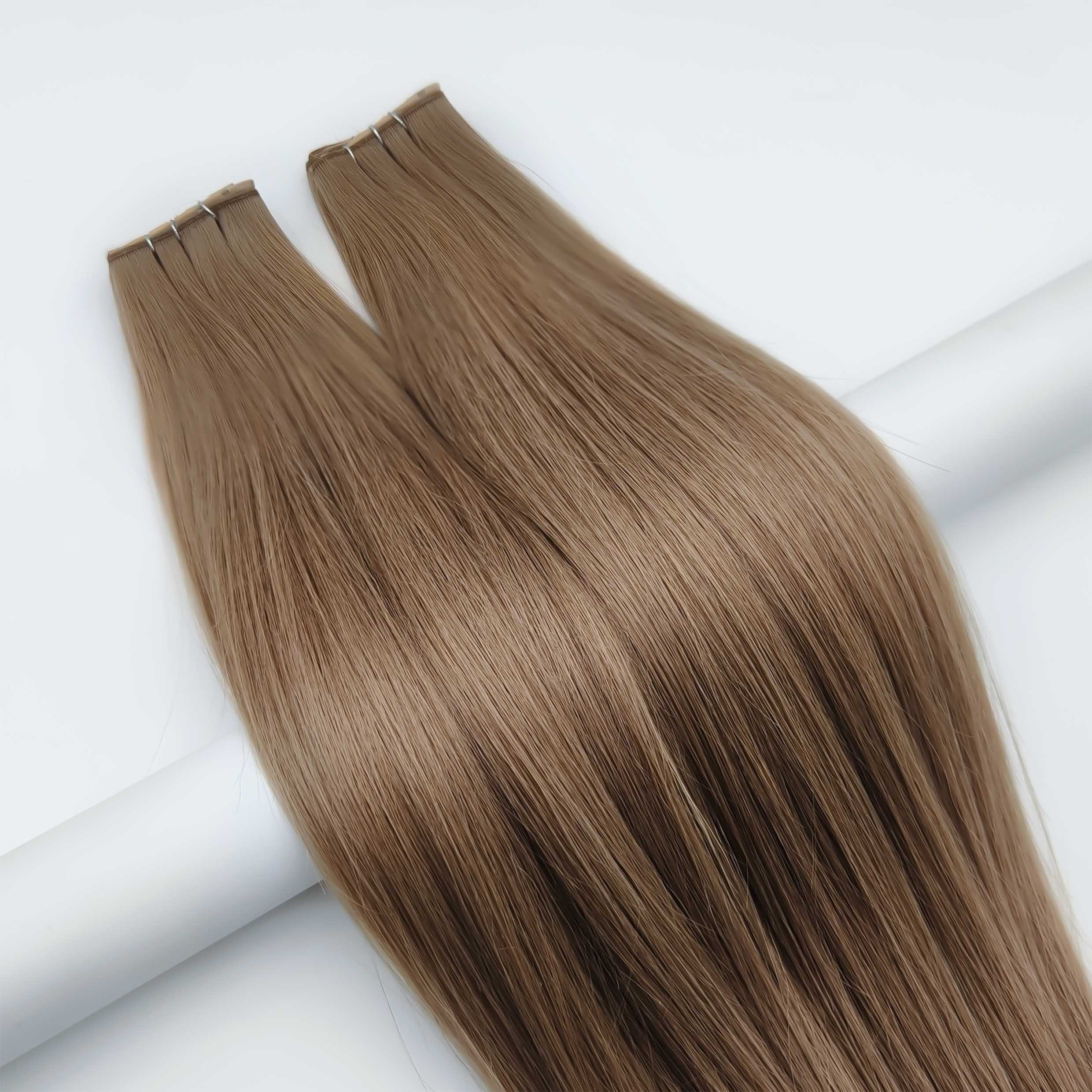 Fasimei Russian Hair double genius weft human hair extensions mashin twin genius weft russian hair