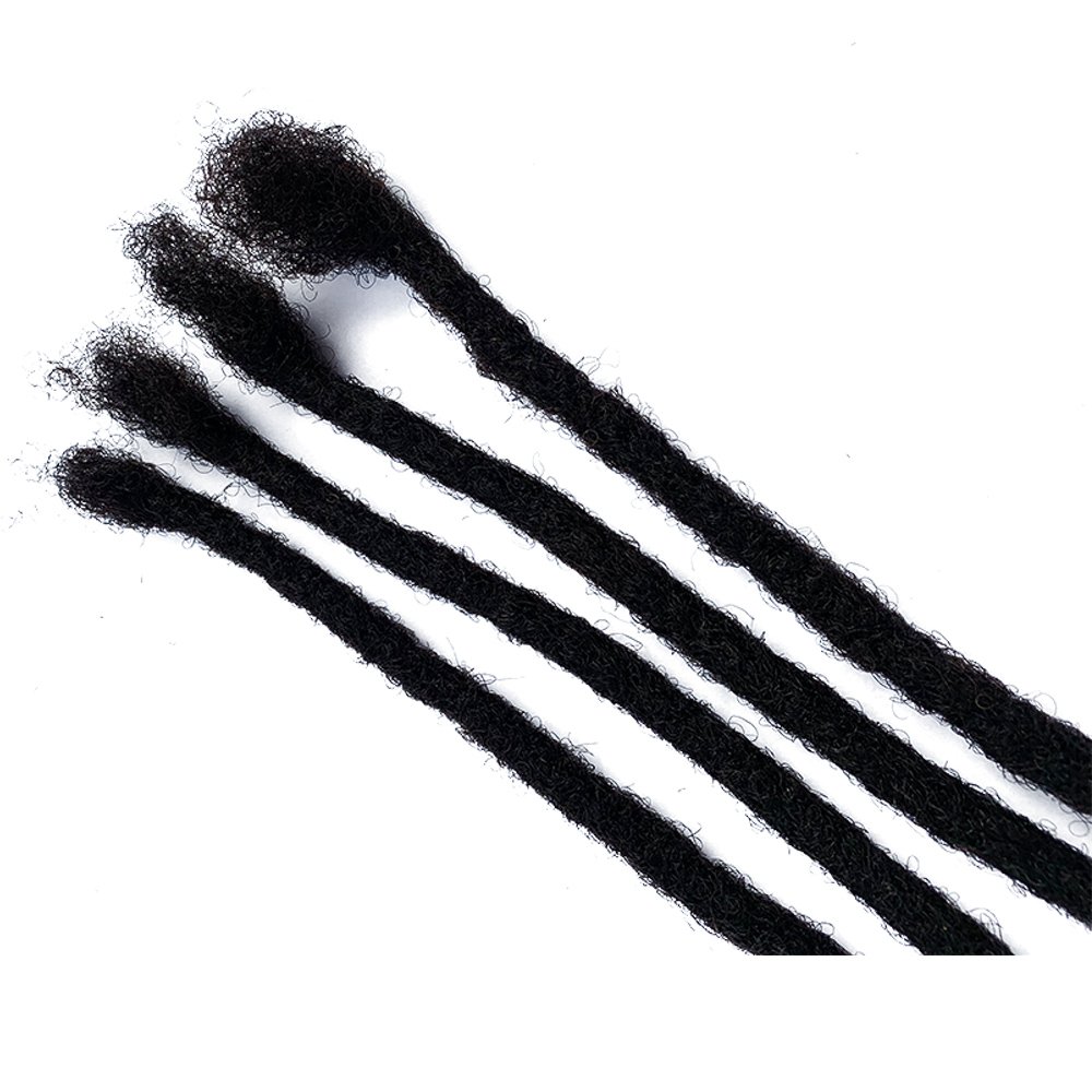 Human Hair Dreadlocks Extensions Microlocks Sisterlocks Full Handmade (Width 0.4cm) 100% Human Hair