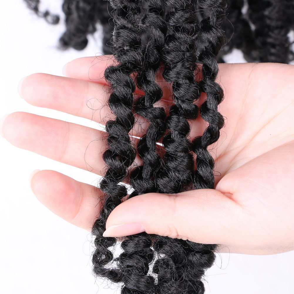 Sharopul braids for african hair short pre passion twist Synthetic Hair Extension faux locs for black women