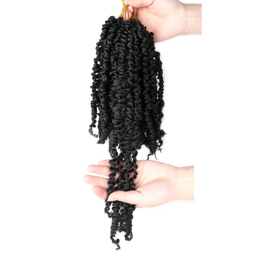 Sharopul braids for african hair short pre passion twist Synthetic Hair Extension faux locs for black women