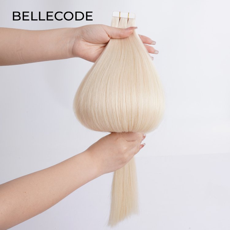Wholesale Raw Human Tape in Hair Extension 100% Virgin Tape in hair Extension 100human hair
