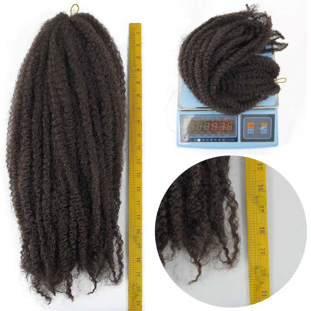 18 inches 100 g crochet Afro Marley braids hair dreadlock hair gypsy locs hair