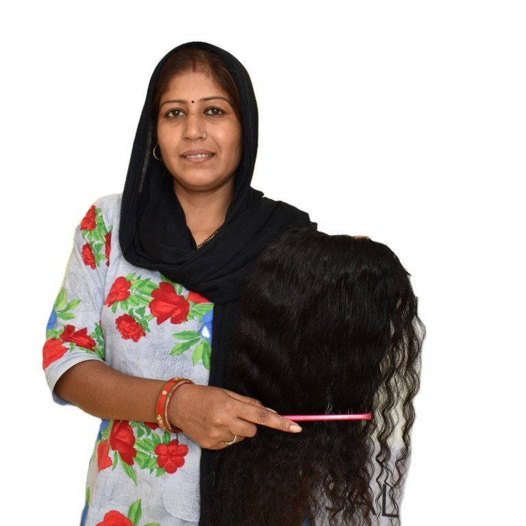 Unprocessed Raw 100% natural vendor virgin color with out lace bulk curly human hair extension