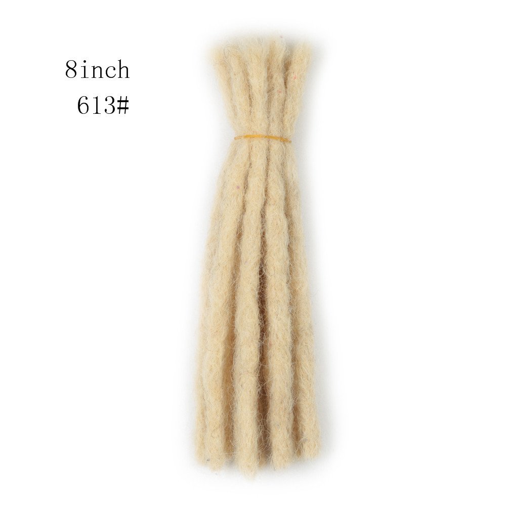 100% Natural Handmade Dreadlocks Extension Crochet Braid Hair Afro Kinky Color Hair Dreadlock Human Hair Loc Extension