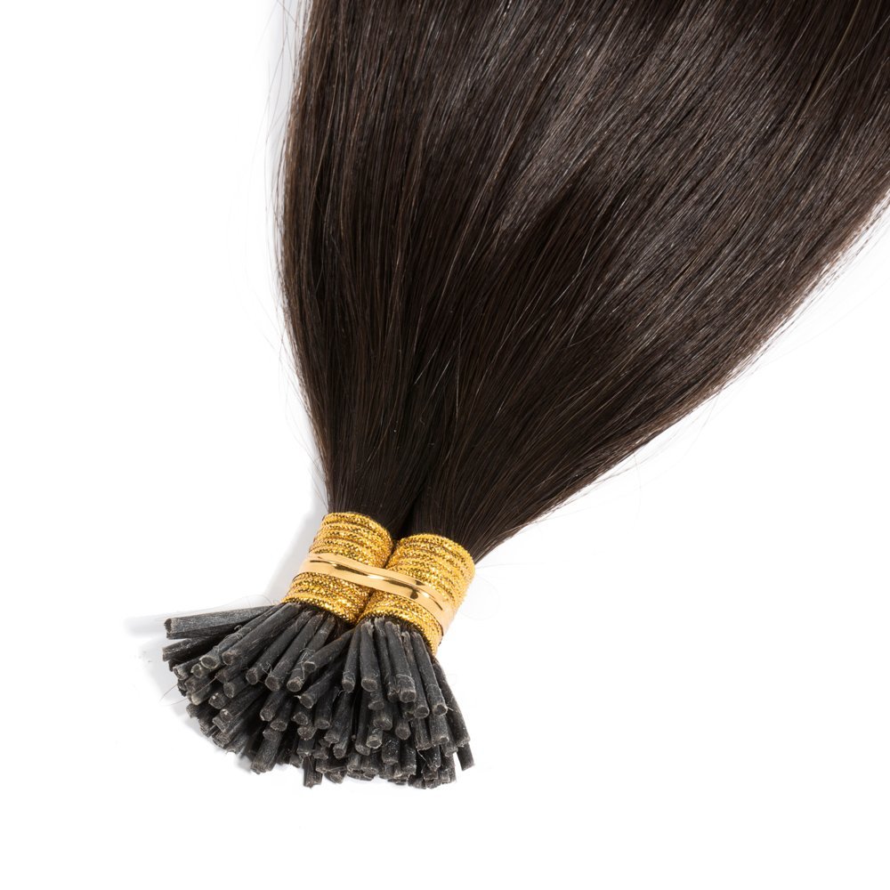 Raw Virgin Human Hair High Quality I Tip Human Hair Extensions and Wigs Wholesale 100% Natural Vietnamese Hair
