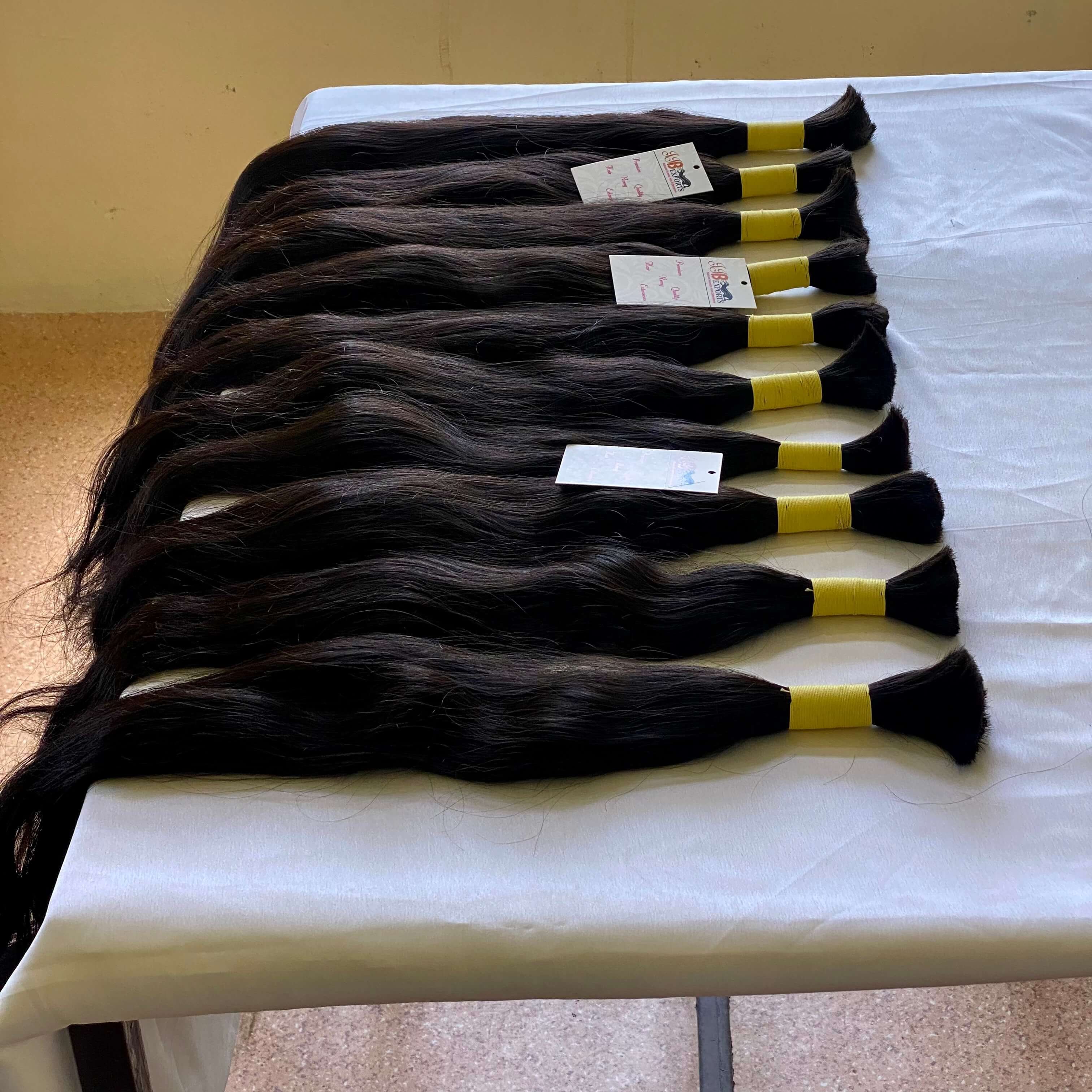 Russian bulk human hair extensions, unprocessed 100% loose wave human hair bulk extension human braiding hair bulk no weft