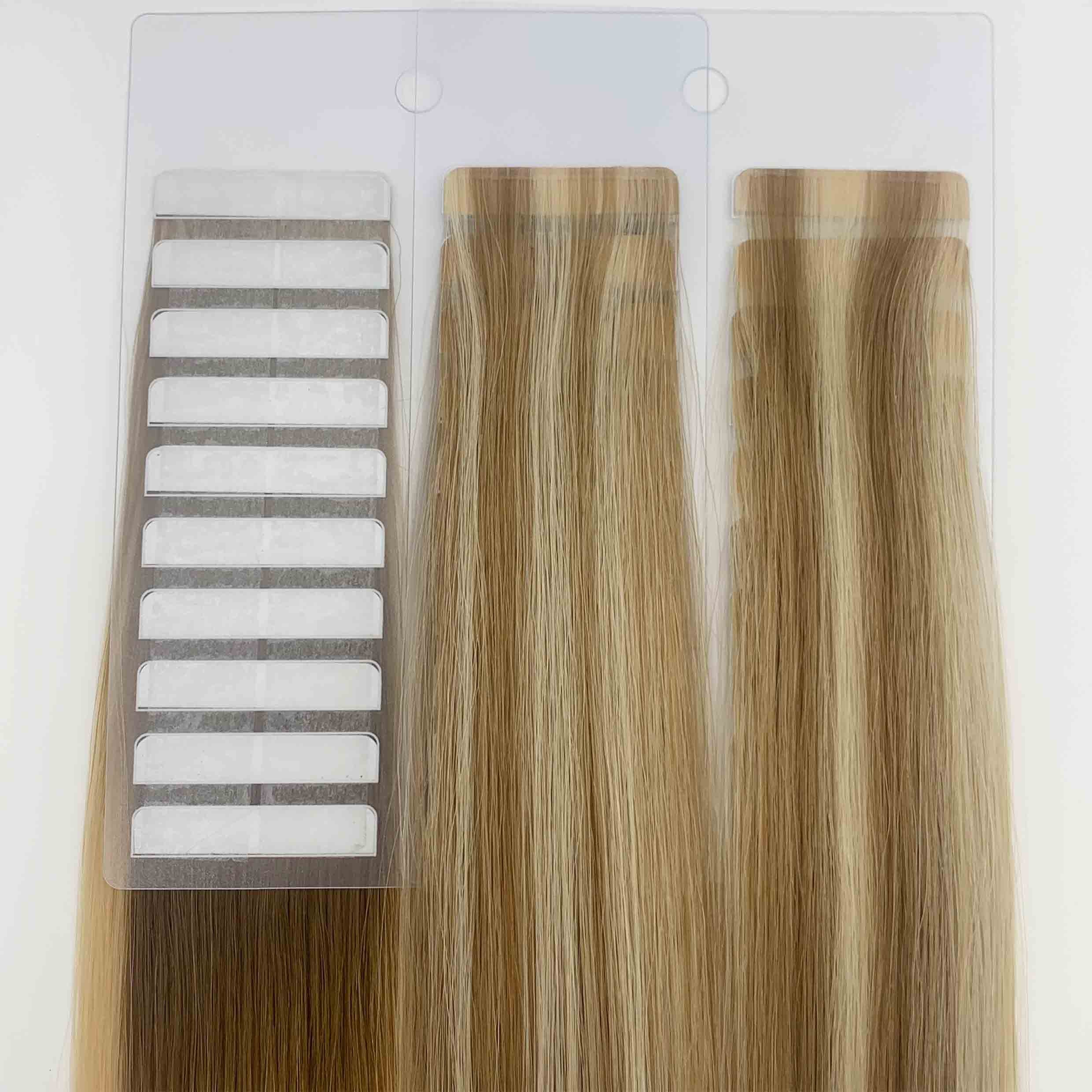 best supplier high quality double drawn human hair products wholesale invisible tape in human hair extension