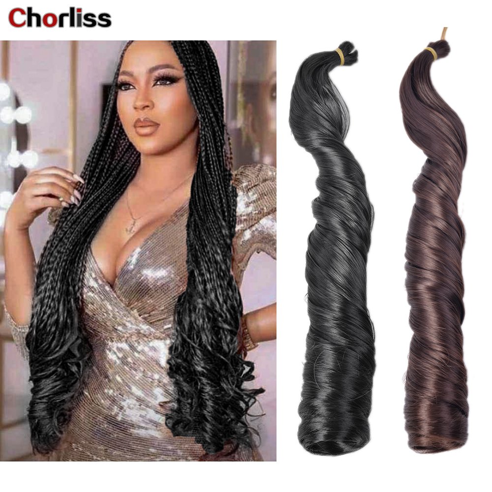 Best Price Synthetic Easy Braid Spiral Wave Yaki Pony Style French Curl Braiding Hair