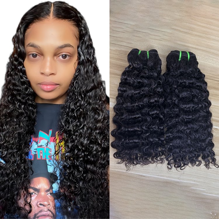 Burmese Curly Bundles Vietnamese Indian Human Hair Bundles Burmese Curly Raw Hair 100% Unprocessed Human Hair Extension