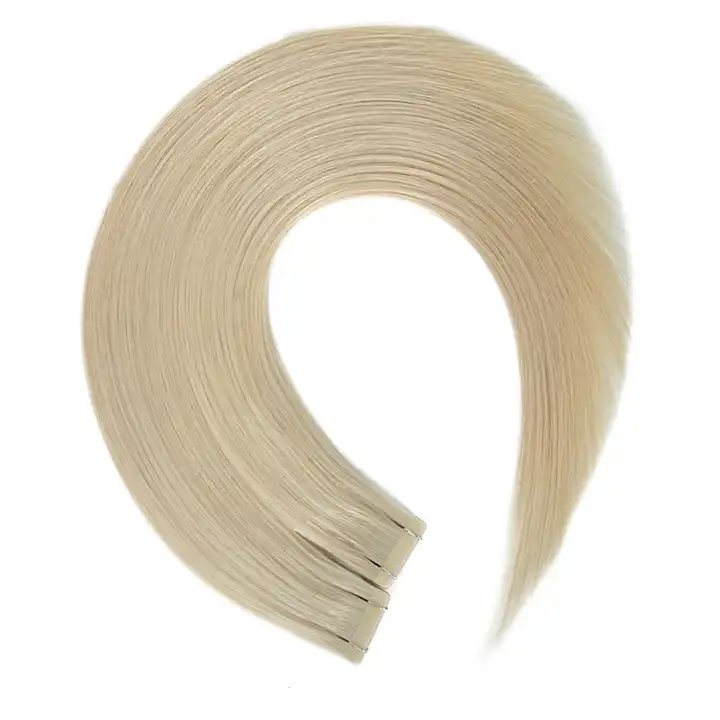 Raw Vietnamese Tape Cuticle Aligned Virgin Remy Tape-in Hair Extensions in Extensions Factory Wholesale Natural Russian Hair 12A