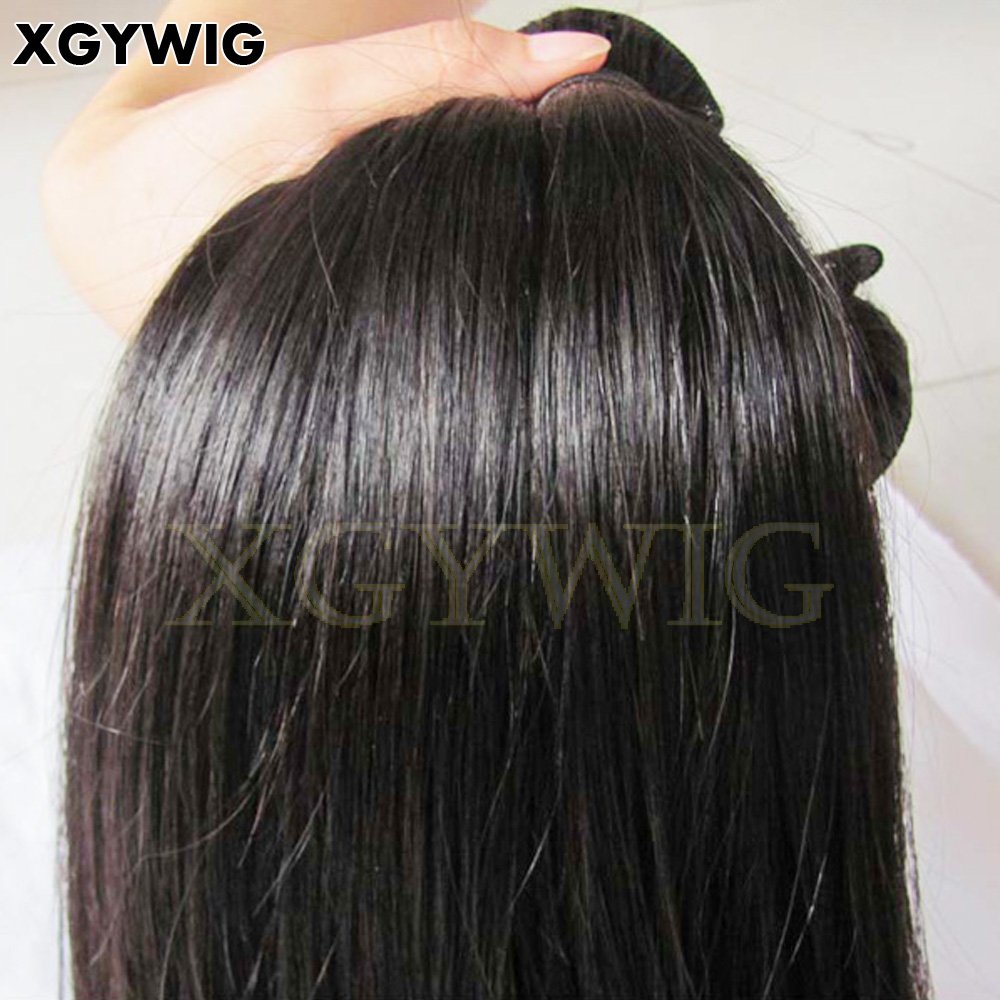 8"-40" Stock cheap factory price silky straight natural color 100% Brazilian virgin remy bundles human hair extensions
