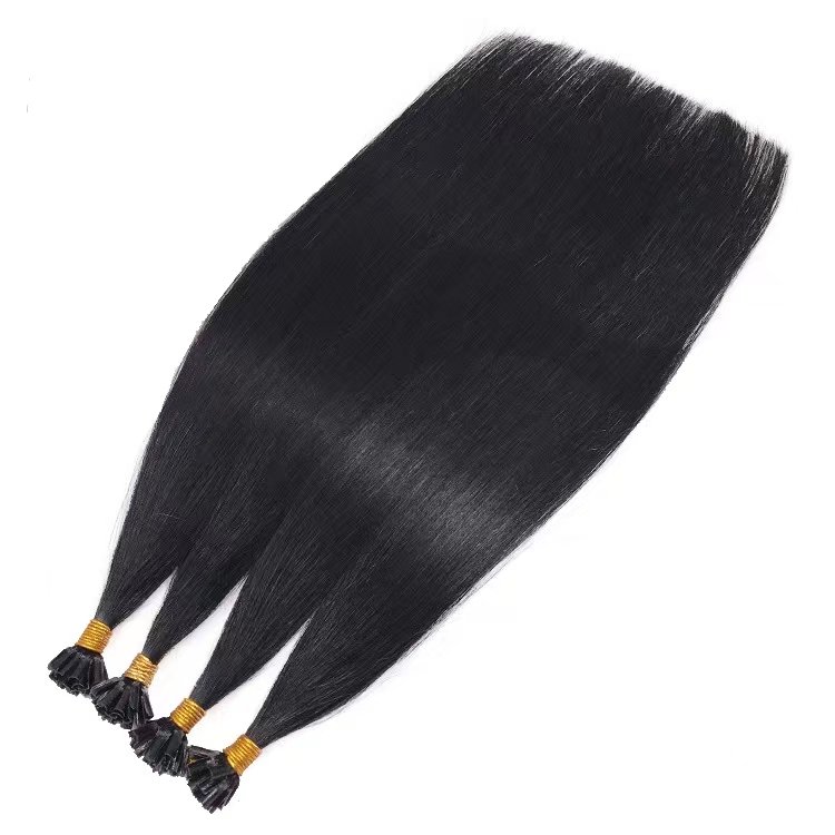 Long straight u-tip human hair extensions real chinese human hair woman wig