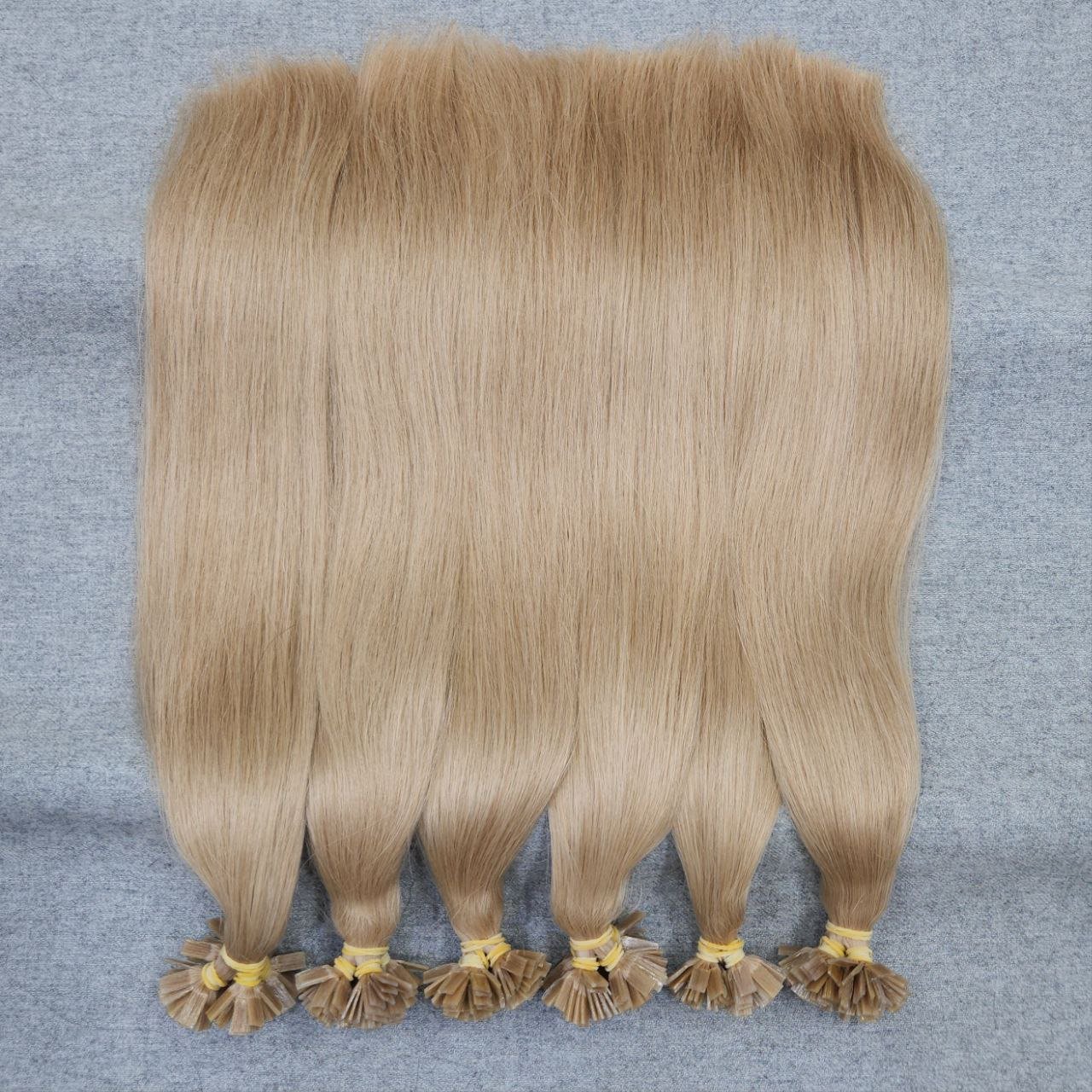 Factory Super Double Drawn Cuticle Aligned Virgin Vietnamese Remy Hair Keratin Prebonded Flat Tip Human Hair Extension