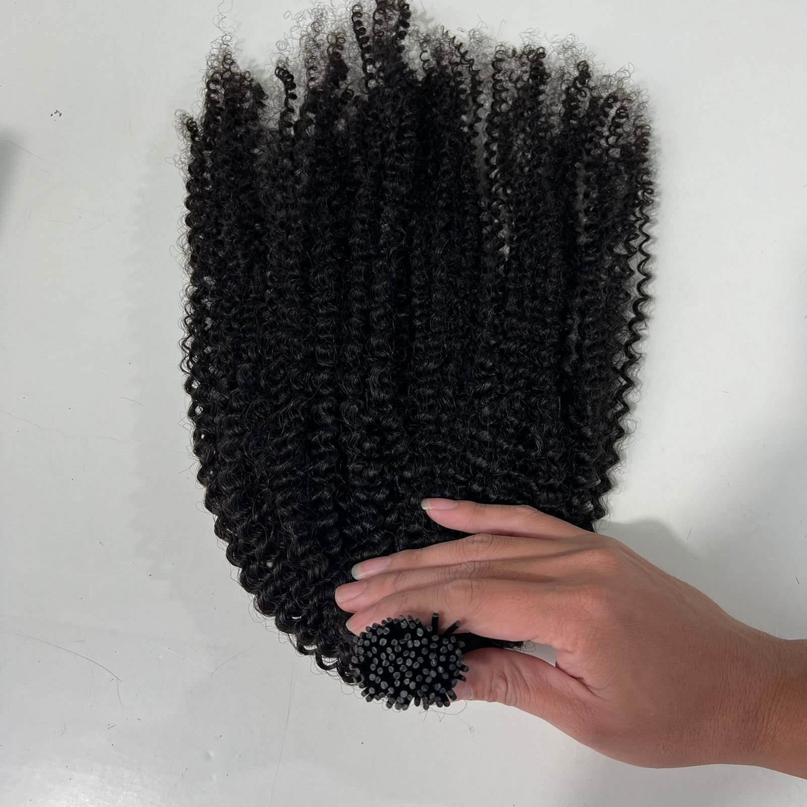 Itip Hair Iitip Kinky Curly Natural Color I TIP HAIR 100% HUMAN REMY HAIR UP TO 32''
