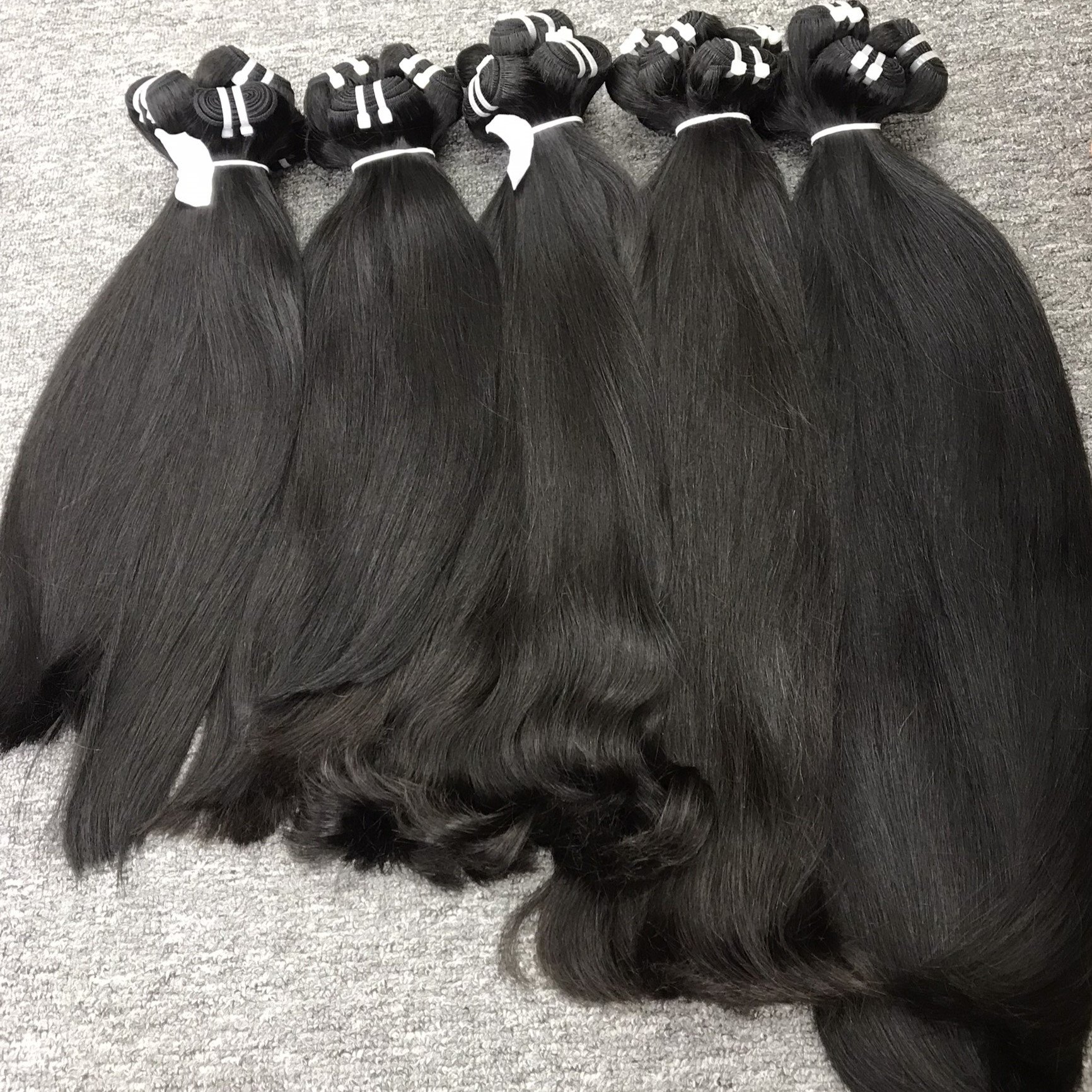raw vietnamese hair professional weave hair many texture OEM length hair high quality