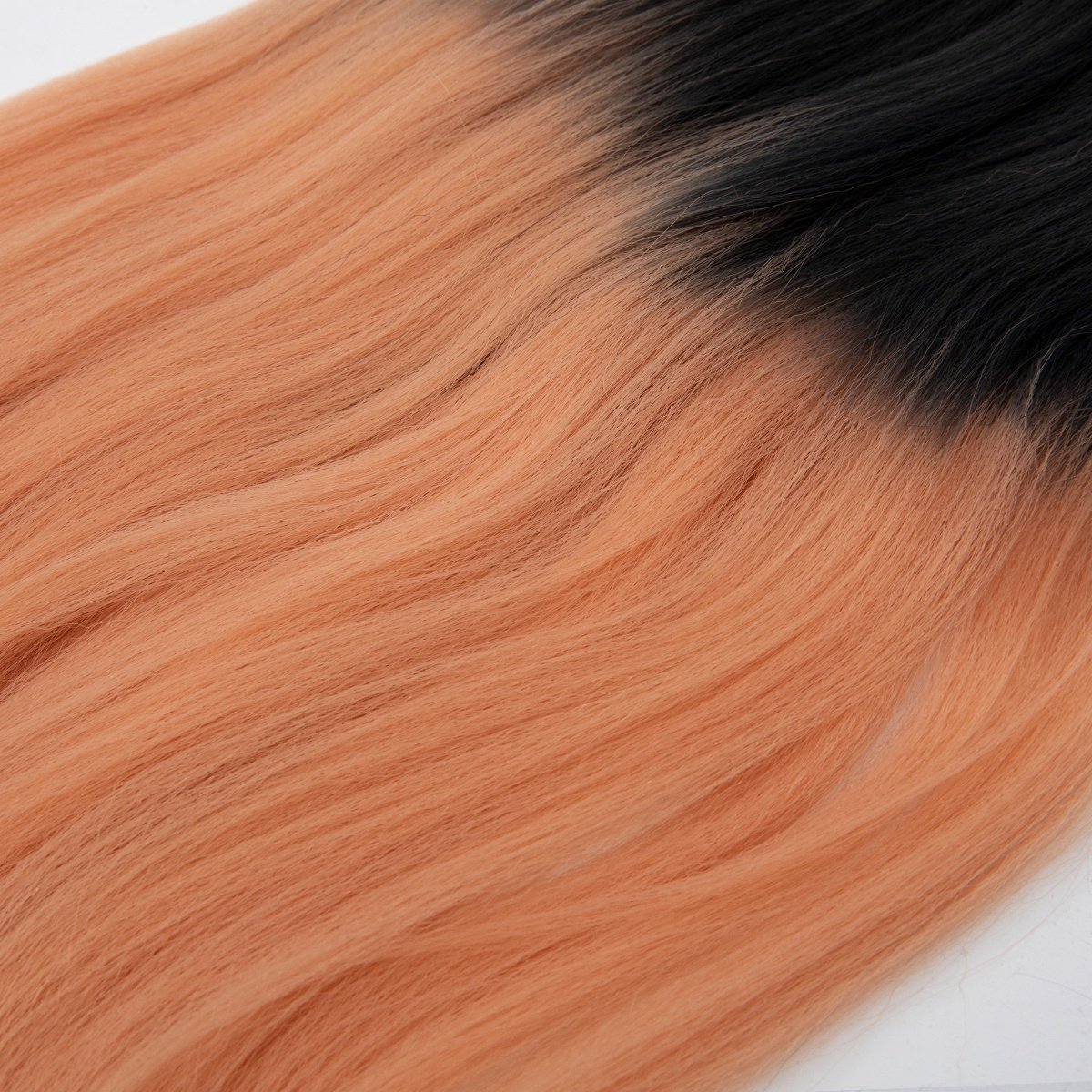 24in 100G Pre Stretched Afro Twist Jumbo Ombre Braiding Hair Extensions Ponytail Wig Braid Crotchet Braids for African Hair