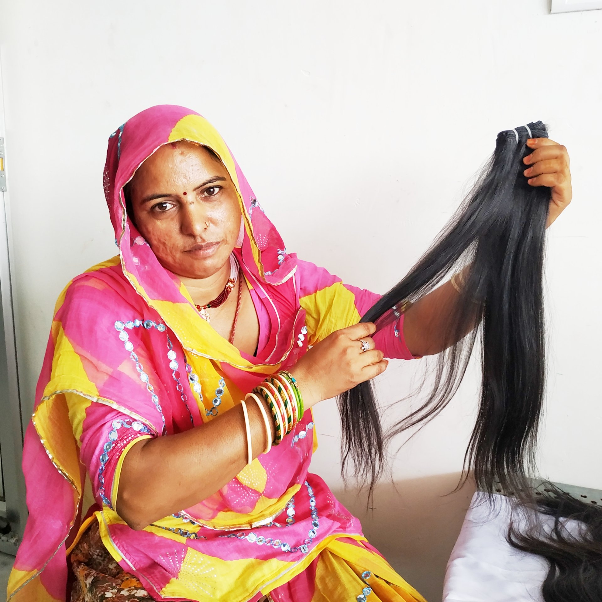 Raw virgin human hair machine double weft Straight Bundles Cuticle Aligned Brazilian virgin Human Hair Extensions