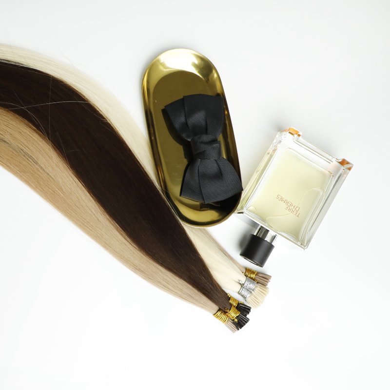 Stable Quality Full Cuticle Intact I Tip Hair Extensions No Tangling i Tip Human Hair Extensions