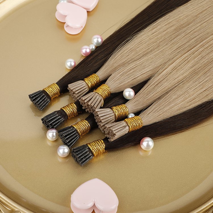 Stable Quality Full Cuticle Intact I Tip Hair Extensions No Tangling i Tip Human Hair Extensions