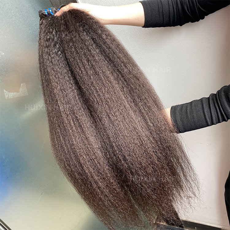 12A Brazilian Indian 100% Natural Black Color Raw Remy Virgin Human Hair Extensions kinky Straight Single Weft Weaving Bundles