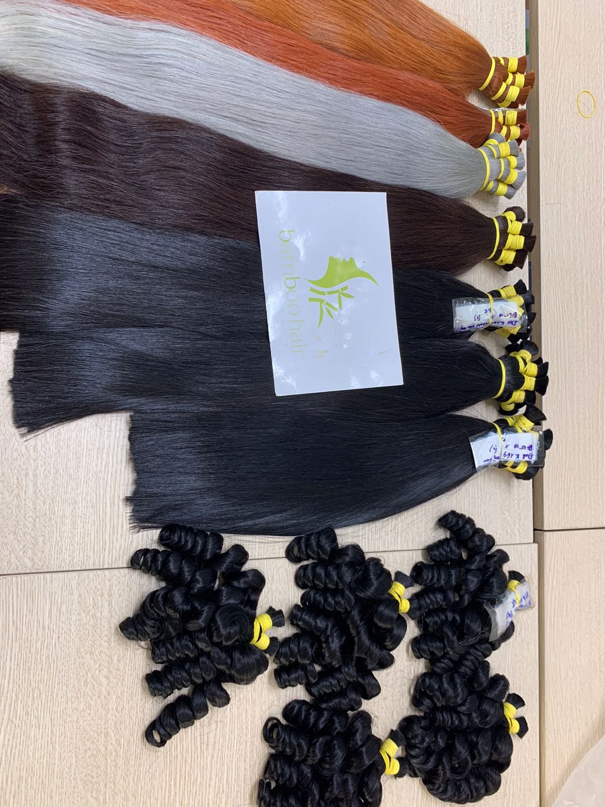 Top Grade Quality Bulk Remy Hair Blonde Black Vietnamese Aligned Human Hair Extension
