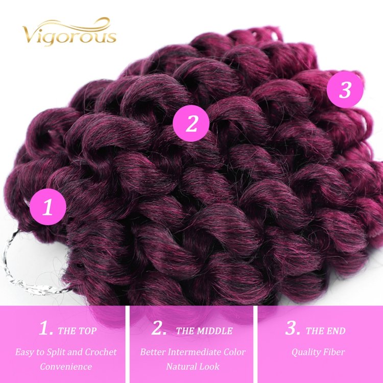 Freetress Afro Bug Spiral Darling Crochet Products Synthetic Machine Wholesale Curly Braiding Hair for Women Natural Looking