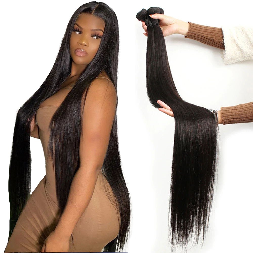 Unprocessed virgin bulk human hair wholesale natural Brazilian hairs bundles bone straight human hair extensions vendors