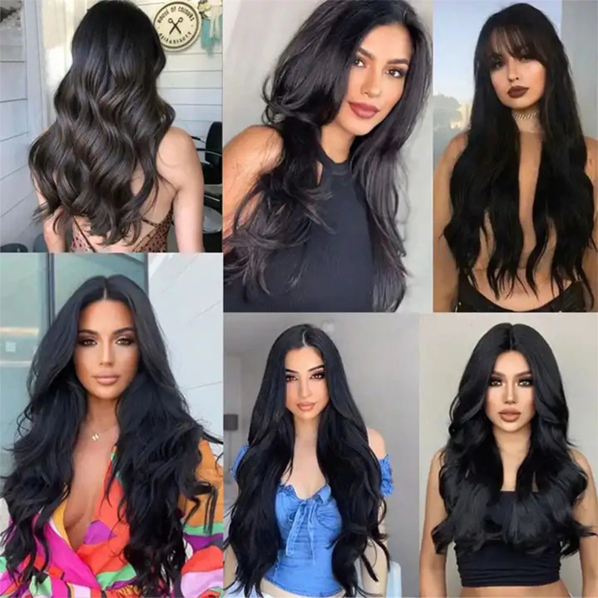Real Human Hair Clip ins Hair Extension for Women