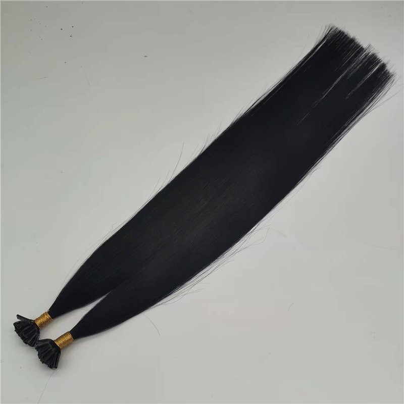 Wholesale 4A 4B 4C Kinky curly itip human Hair Extension Micro link I Tip curly Hair Extensions For Black Women
