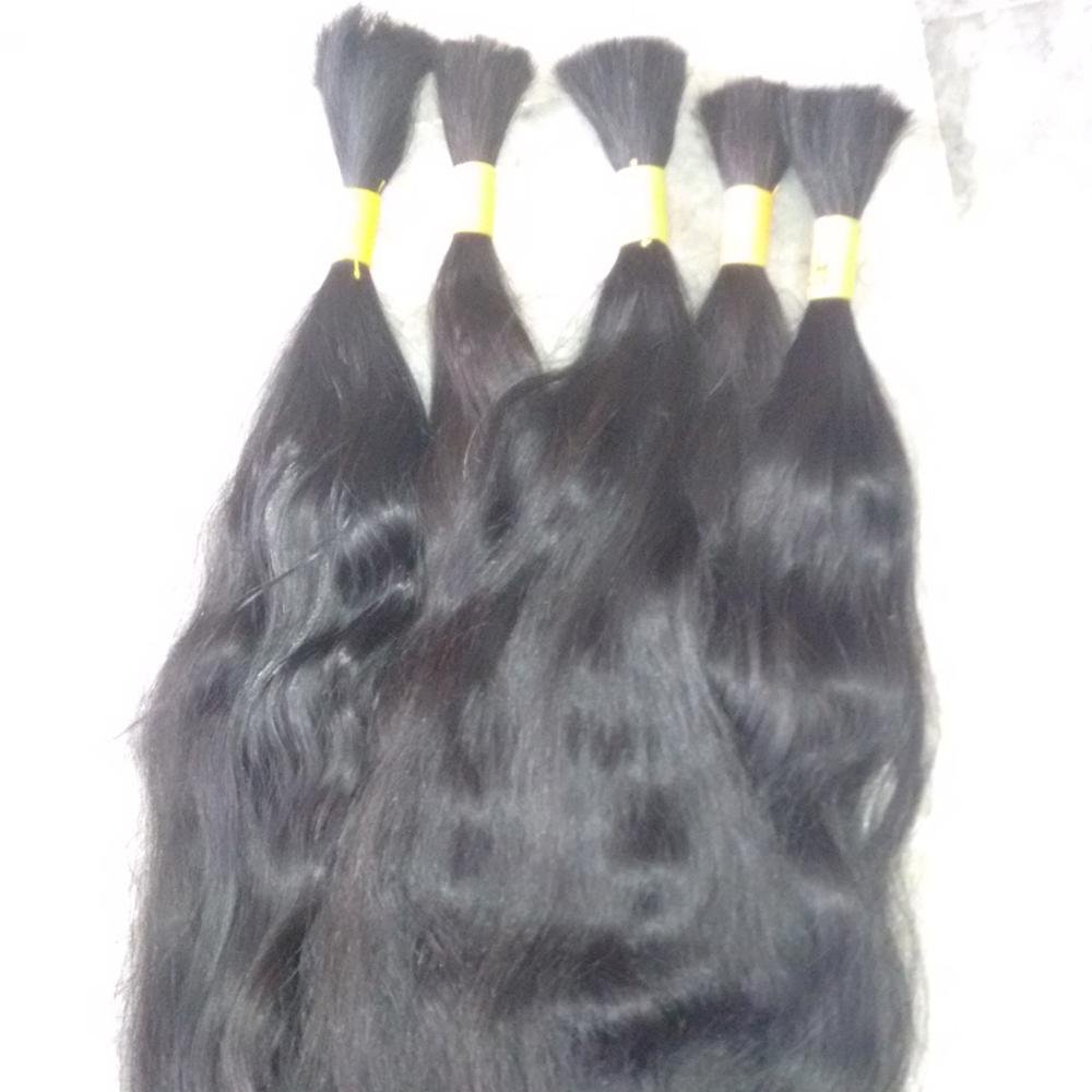 Top quality one donor remy hair 100% unprocessed natural curly bulk human hair.No lice an nuts quality remy hair.Best thick end
