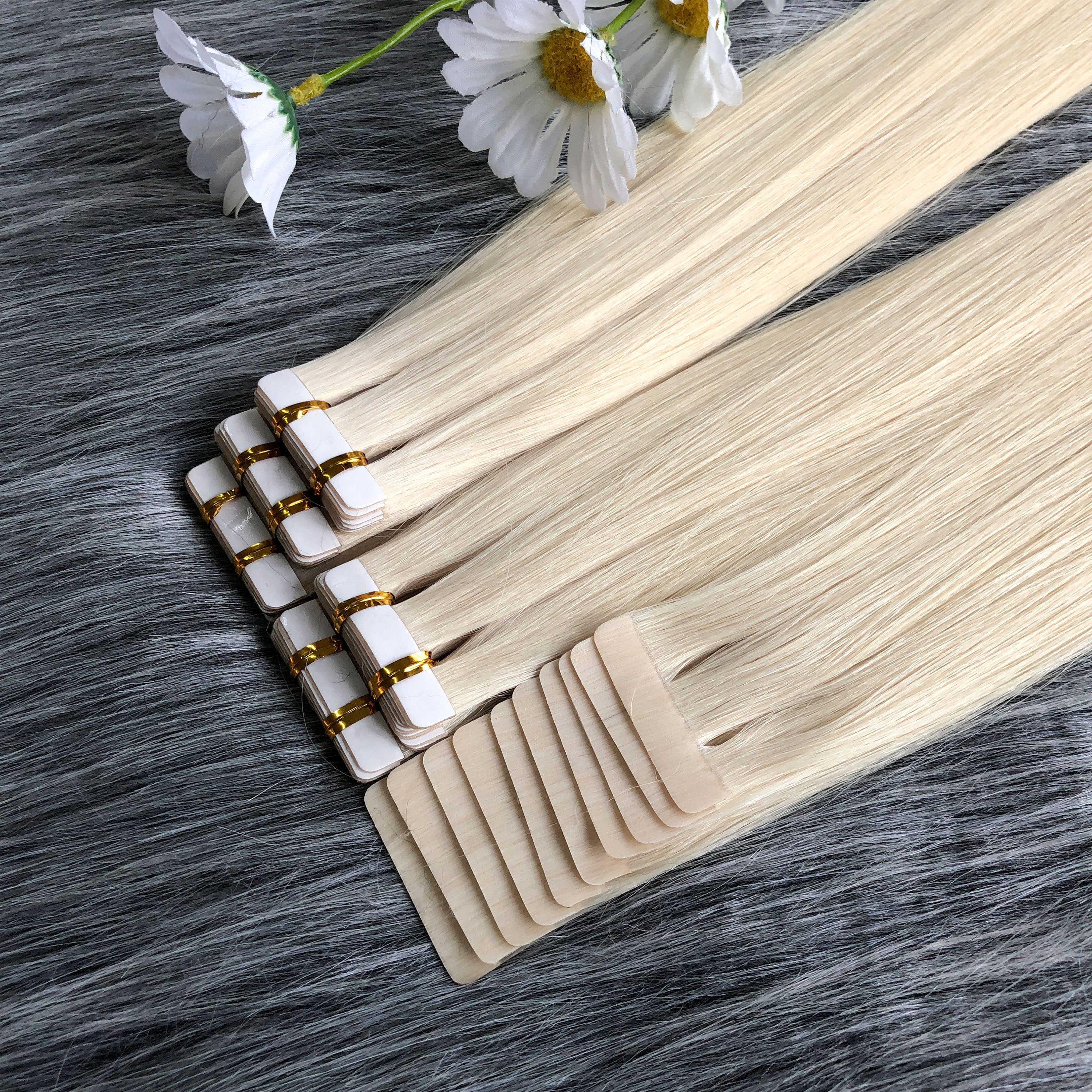 Wholesale European Double Drawn Brazilian Human Hair Tape Hair Extension Remy Tape In Hair Extension