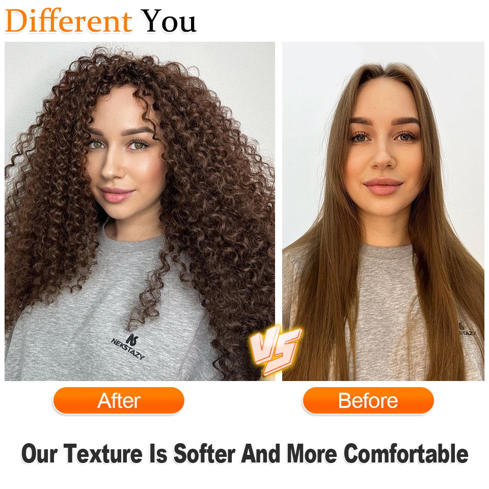 Wholesale High Quality Afro Curls Deep Water Wavy Synthetic Twist Braid Ombre Blonde Kinky Curly Crochet Hair Extensions