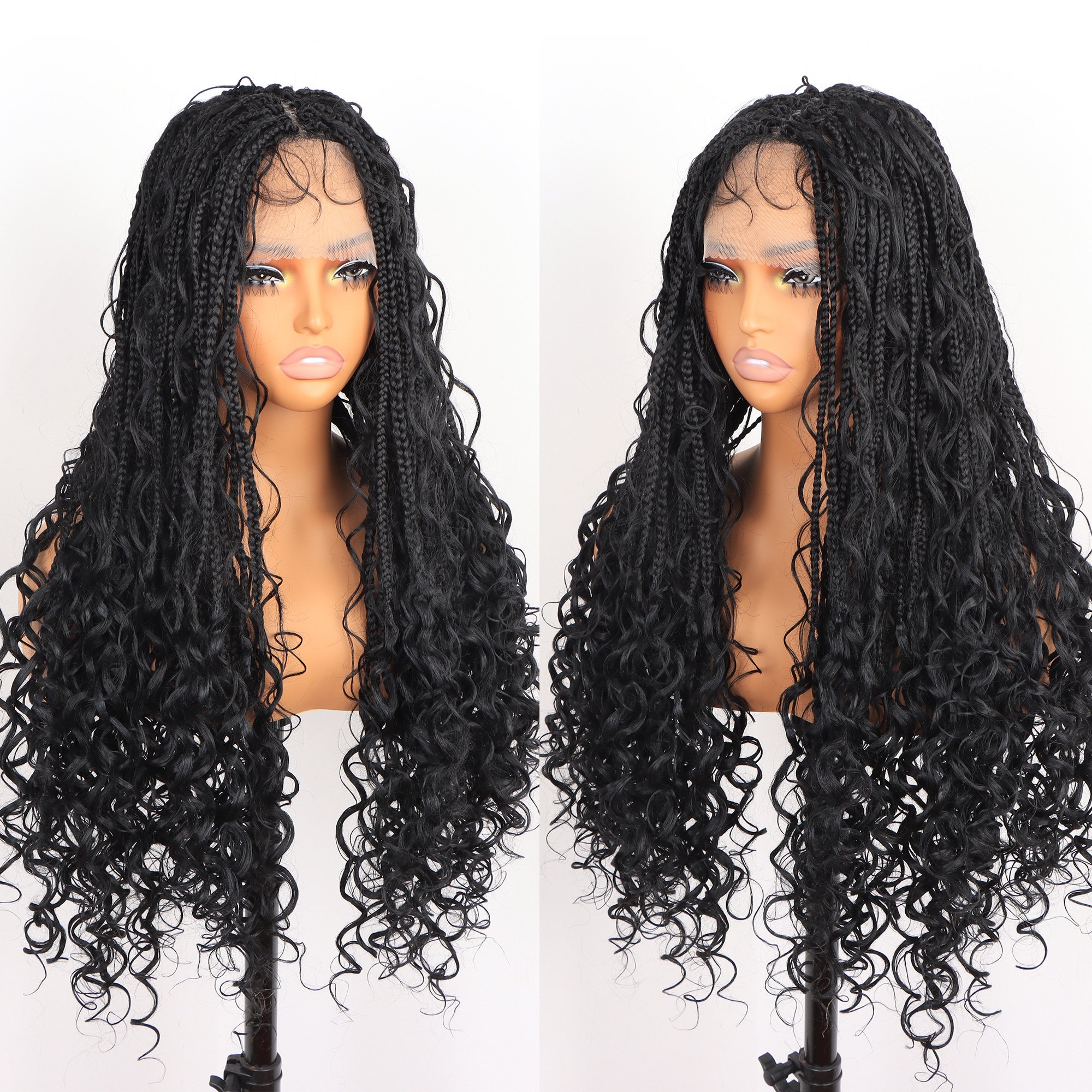 Whosale Good Quality Sintetico Bohemian Braided Wigs Perucas baratos