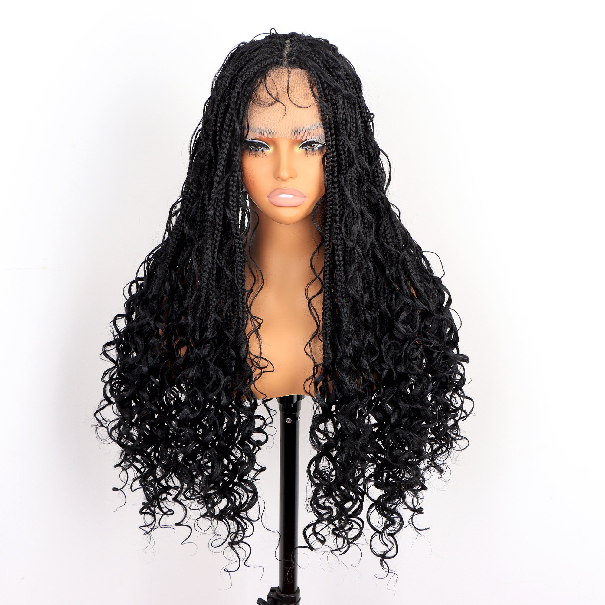 Whosale Good Quality Sintetico Bohemian Braided Wigs Perucas baratos