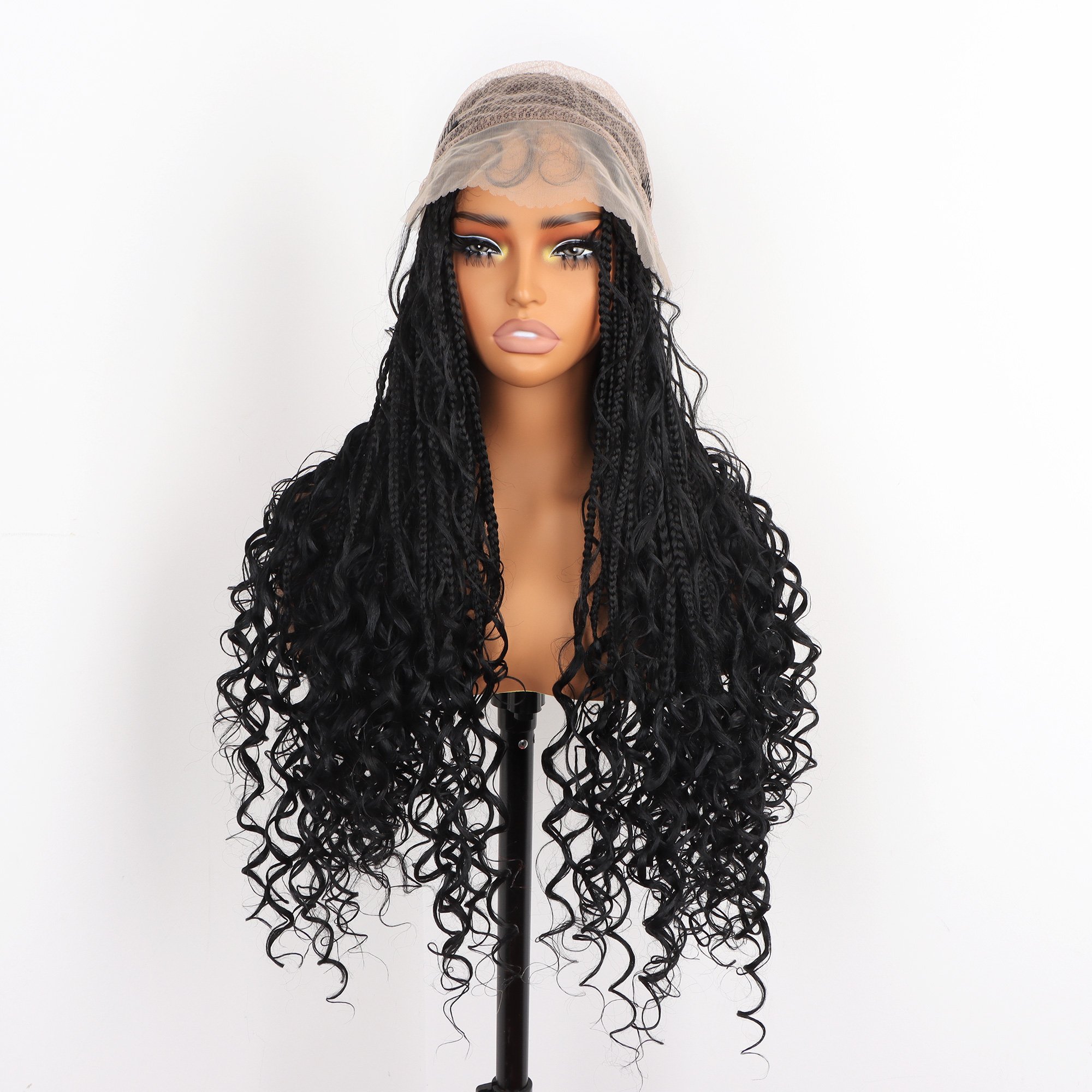 Whosale Good Quality Sintetico Bohemian Braided Wigs Perucas baratos