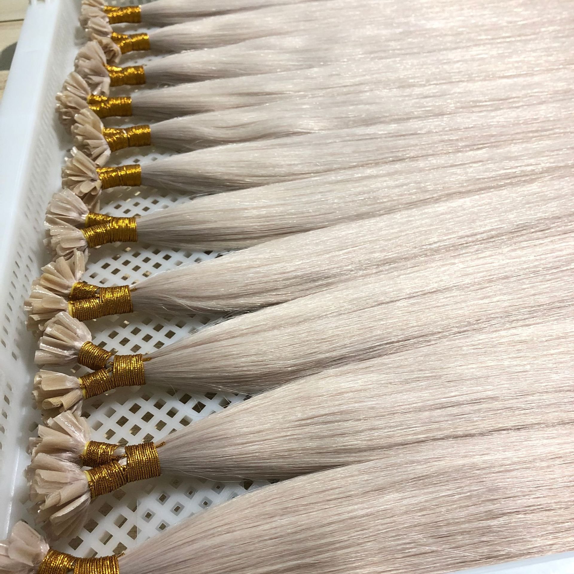 Latest Design Virgin Remy Vietnamese 1g Strand 100% Human Hair Keratin Bond Hair Extensions U Tip Hair Extensions