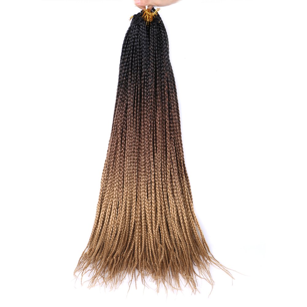 SHAROPUL Senegalese Twist Crochet braiding Hair Pre Looped Crochet Hair soft box braids Crochet Hair Extensions