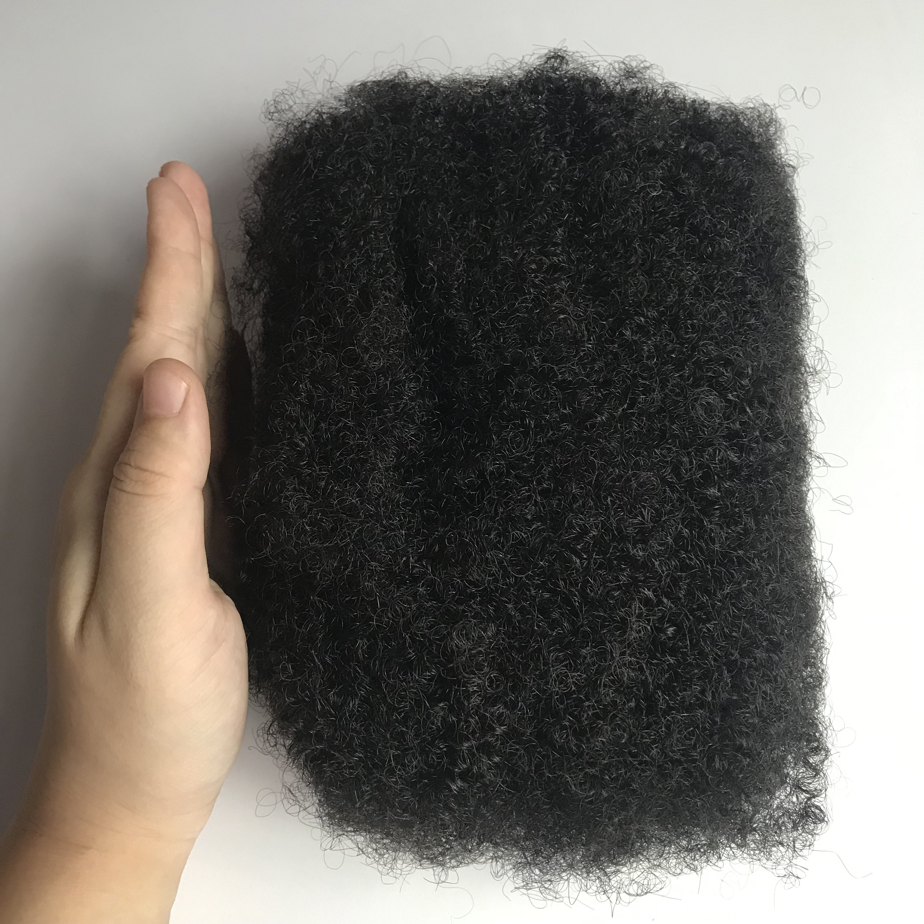 Hot selling products 2024 authentic cheveux naturel easy to braid greffe afro kinky bulk human hair
