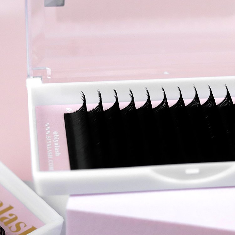 .15mm 0.20mm Mixed C D Curl Individual Cashmere Eyelash Extension Hand Made Faux Mink Russian Volume Lash Extensions