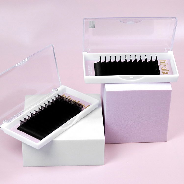 .15mm 0.20mm Mixed C D Curl Individual Cashmere Eyelash Extension Hand Made Faux Mink Russian Volume Lash Extensions